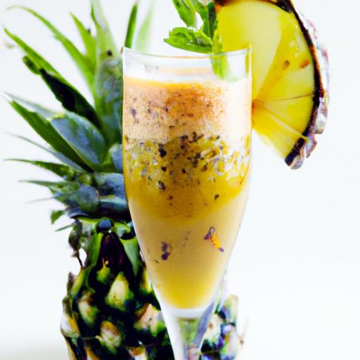 Refreshing Aloe Vera pineapple Smoothie: A Tropical Boost