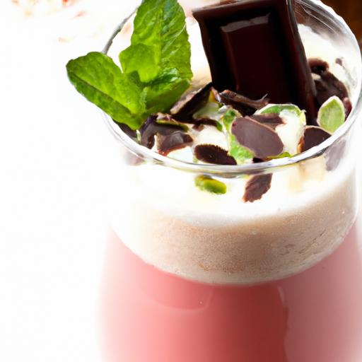 Chill Out with a Refreshing peppermint Mocha Smoothie