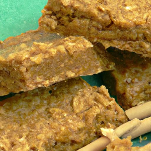 Wholesome⁣ Sweet ⁤Potato ⁣&⁤ Oat Bars: Nutritious snack Boost