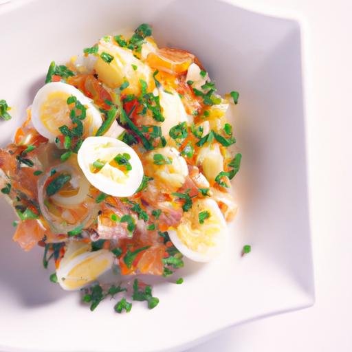 Timeless Potato Salad ⁣with Eggs and Carrots: A Classic Recipe