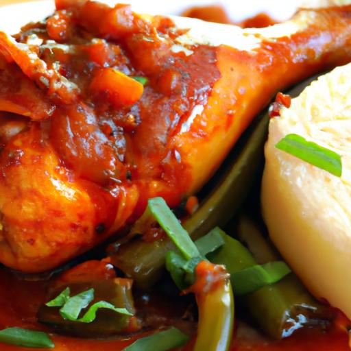Tender Braised Chicken Infused with Smoky BBQ Sauce Delight