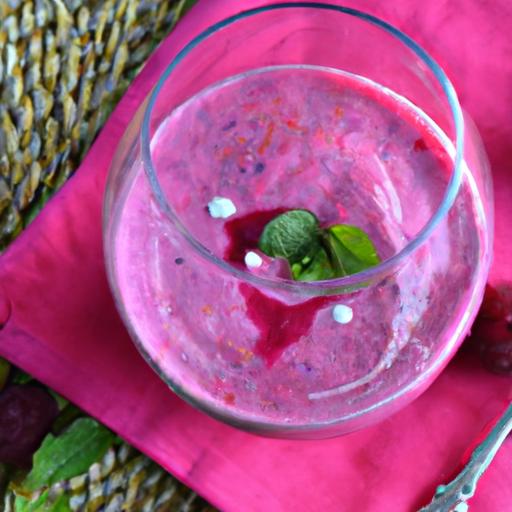 Revitalize Your Body: The Ultimate Beet Berry Detox Smoothie