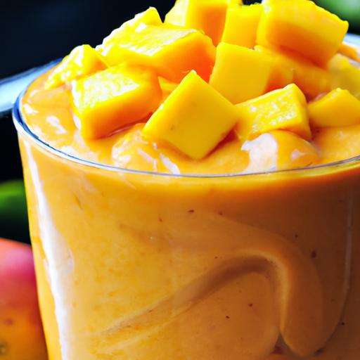 Mango Smoothie Magic: A Refreshing tropical Delight recipe