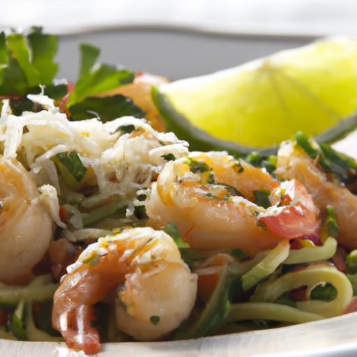 Zesty Shrimp & Garlic Lemon Zoodles:‍ A Light, Fresh Twist