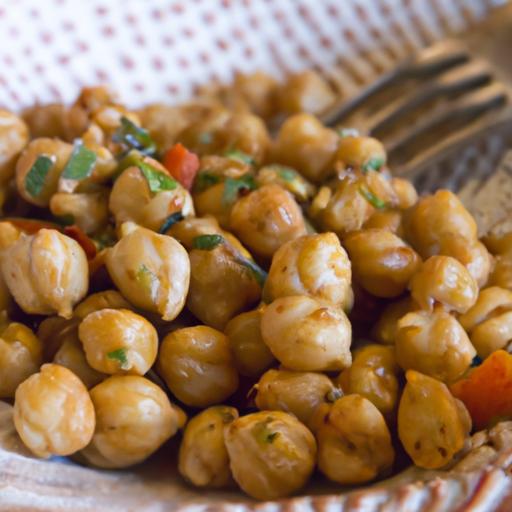 Unlock flavor: Roasted Garlic & Herb Chickpeas Delight