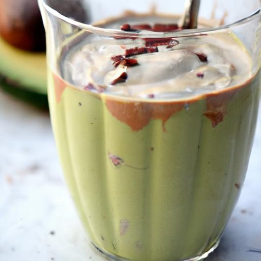 Creamy Avocado Cacao Smoothie: A Nutritious Indulgence