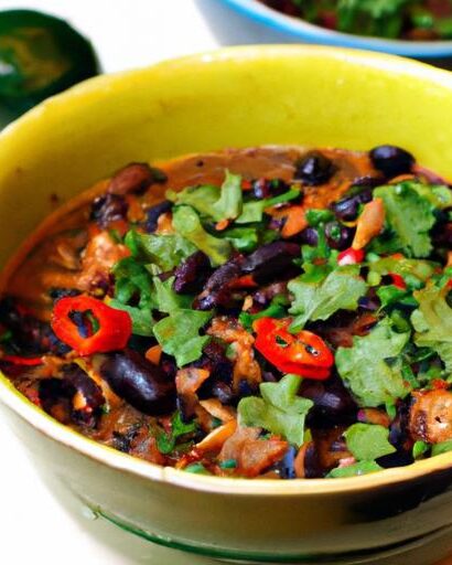 Hearty Turkey Black Bean Chili: A Flavorful Protein Boost