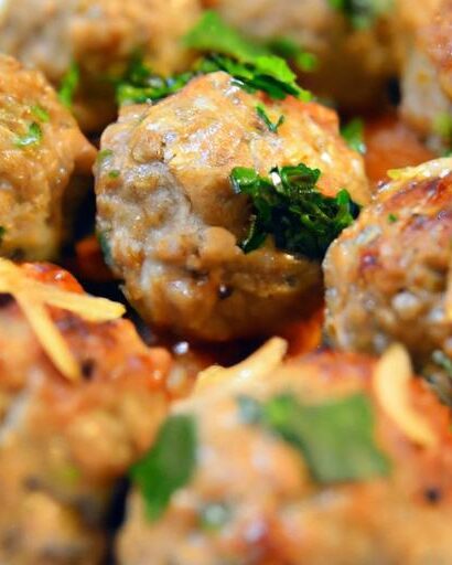 Savory Baked Turkey Meatballs: A Healthy Twist on Comfort