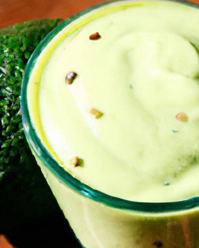 Start Your Day Right: Nutritious Avocado Breakfast Smoothie