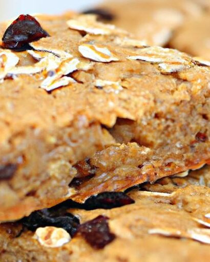 Sweet & Wholesome: The Magic of Cinnamon Raisin Oat Bars