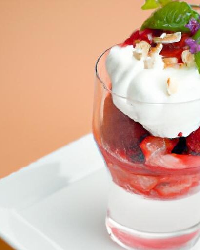 Layers of Delight: Crafting the Perfect Strawberry Almond Parfait