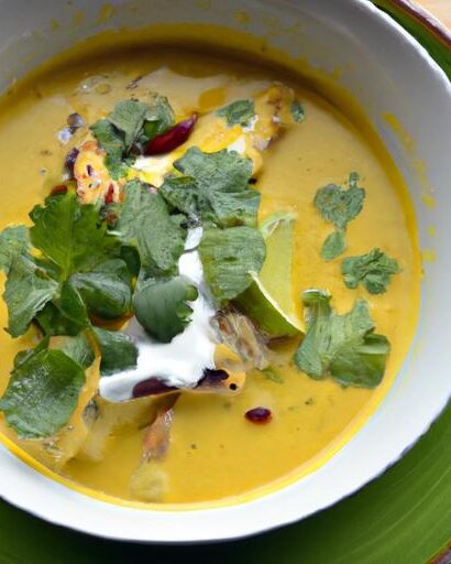 Comfort in a Bowl: The Magic of Coconut Curry Chicken Soup