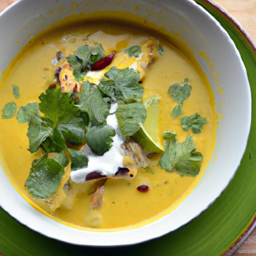 Comfort in a Bowl: The Magic of Coconut Curry Chicken Soup