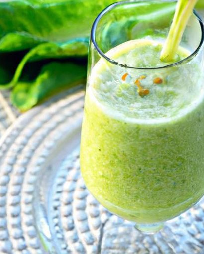 Boost Your Health with a Refreshing Celery Green Tea Smoothie