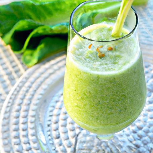 Boost Your Health with a Refreshing Celery Green Tea Smoothie