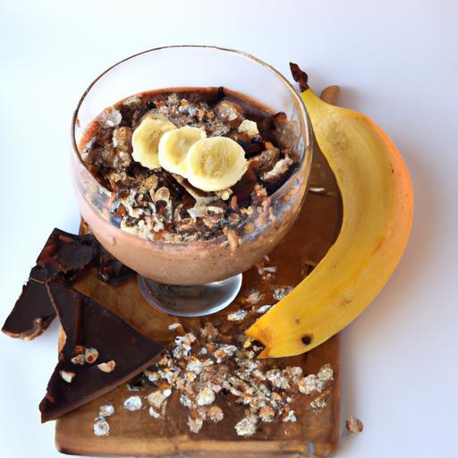 Boost Your Morning: Chocolate Banana Oat Smoothie Delight
