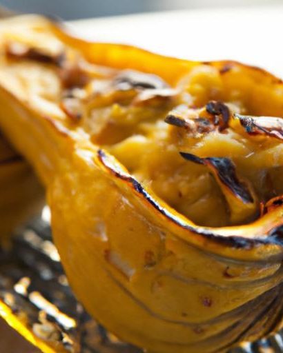 Golden Delight: Easy Baked Acorn Squash Recipe Unveiled