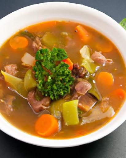 Hearty Vegetable Beef Soup Recipe: Warm Up with Flavor