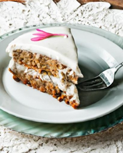 Wholesome Delight: Carrot Cake with Greek Yogurt Frosting