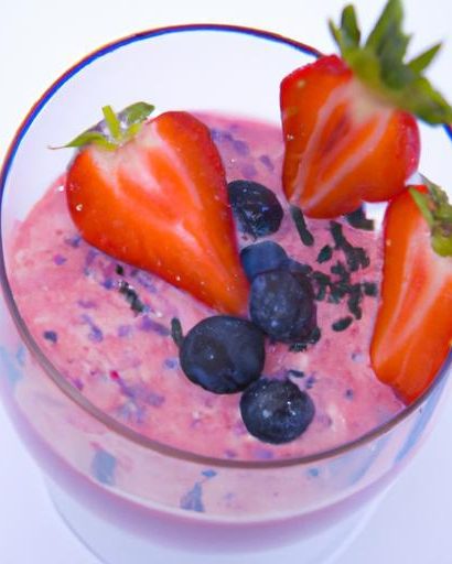 Berry Bliss: The Ultimate Strawberry Blueberry Smoothie Guide