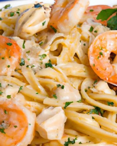 Indulgent Creamy Shrimp Pasta: A Flavorful Seafood Feast