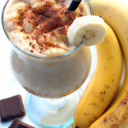 Energize Your Day with a Mocha Coffee Banana Smoothie