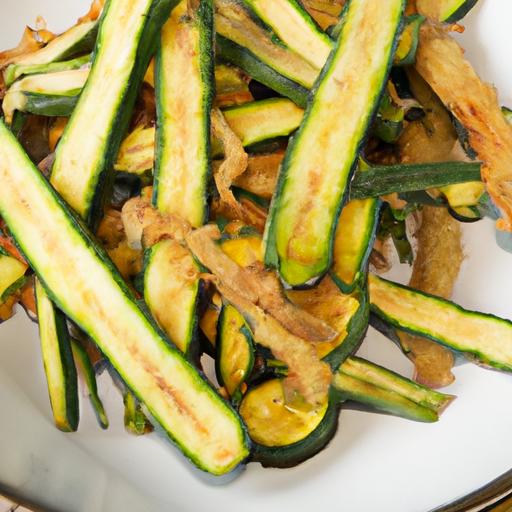 Crispy Air-Fried Zucchini fries: A Healthy Snack Upgrade