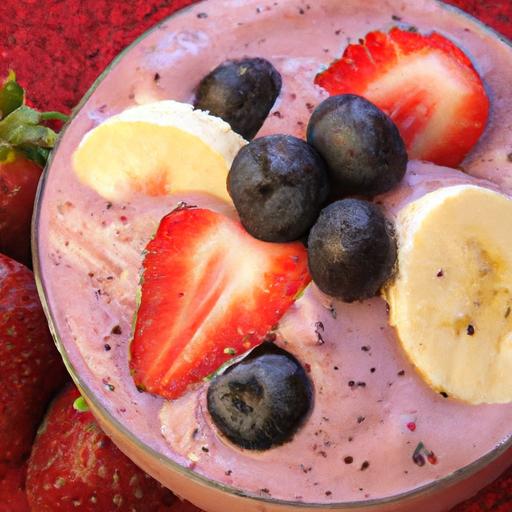 Triple Berry Bliss: The Ultimate Strawberry Blueberry Banana Smoothie