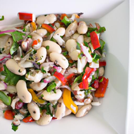 Wholesome White Bean Salad: A Nutritious, Flavorful Delight