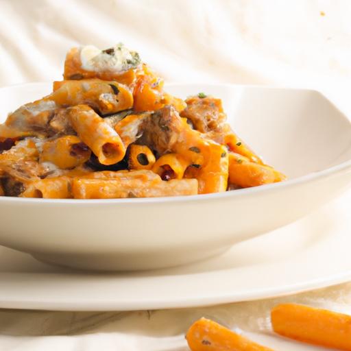 Velvety Sausage Rigatoni: A Creamy Pasta Delight Unveiled