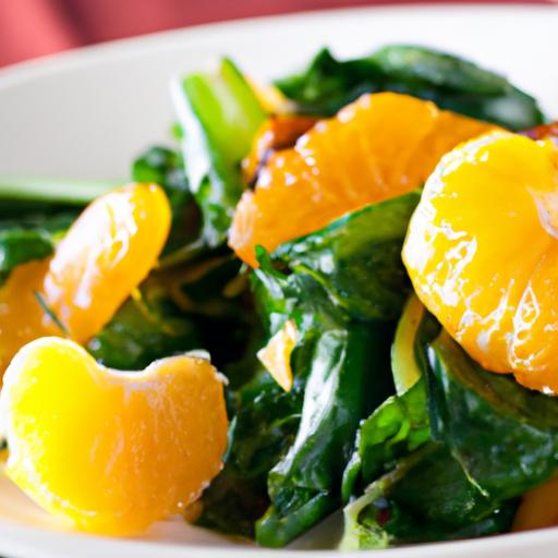 Fresh Spinach Salad⁤ with Mandarin Oranges: A Vibrant Delight