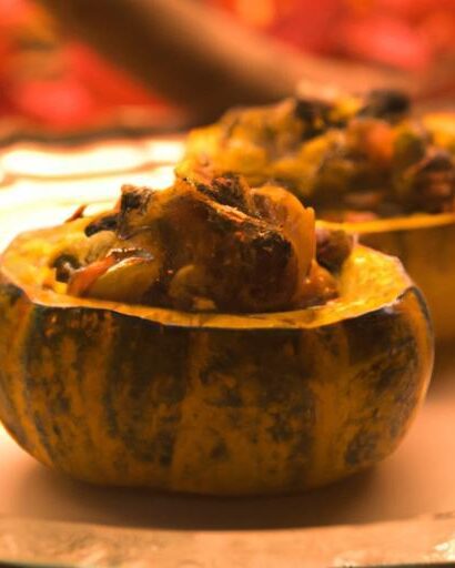 Golden Glow: Perfect Baked Acorn Squash Recipe Unveiled
