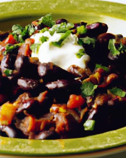 Hearty Turkey Black Bean Chili: A Flavor-Packed Classic