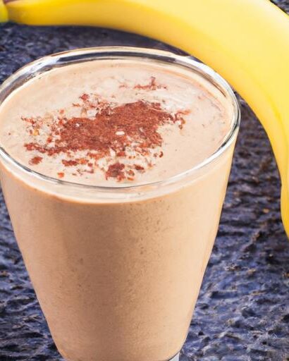 Boost Energy with a Delicious Chocolate Banana Protein Shake