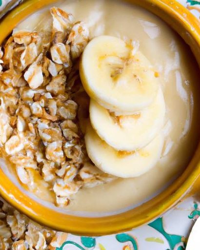 Energize Your Morning: Oatmeal Banana Breakfast Smoothie