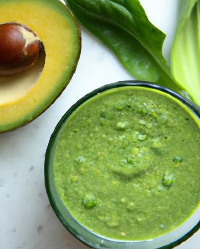 Green Power: The Ultimate Avocado and Spinach Smoothie Boost