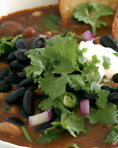 Hearty Turkey Black Bean Chili: A Flavor-Packed Delight