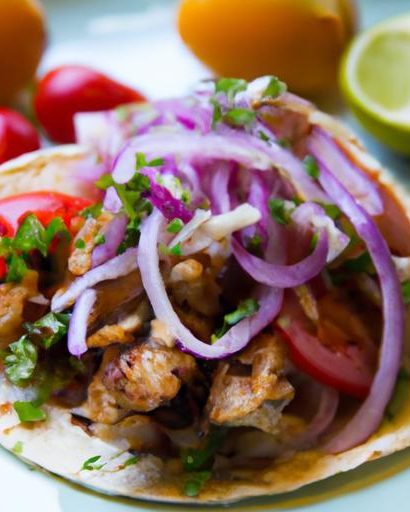 Zesty Chicken Taco Marinade: Flavor That Packs a Punch