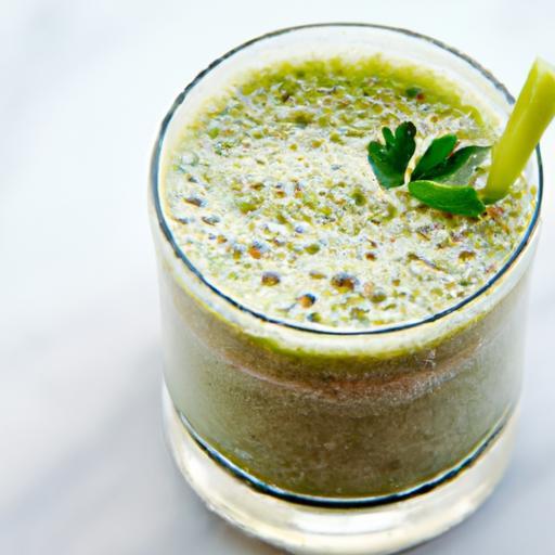 Refresh and Energize: The Power of Celery Green Tea Smoothie