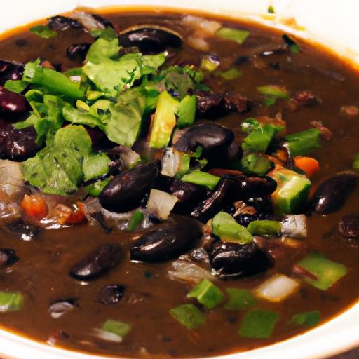Fiery Black Bean Soup: A Bold Twist on Classic Comfort