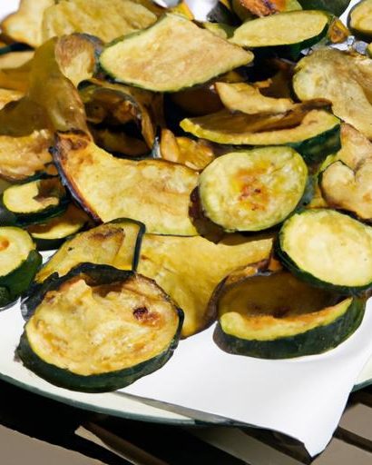 Crispy Air Fryer Zucchini Chips: Healthy Snack Hack