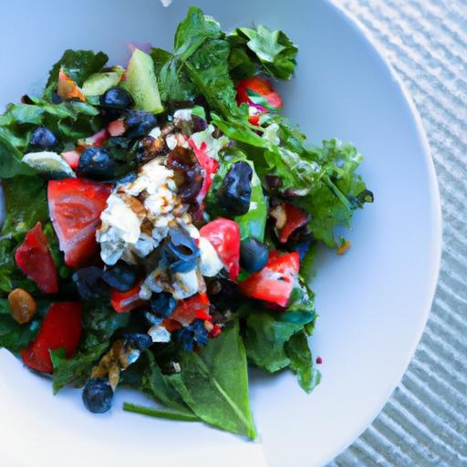 Berry Nut Feta Salad: A Flavorful Twist on Fresh Greens