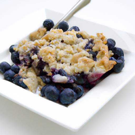 Blueberry Crumble Bliss: A Sweet Taste of Summer Tradition