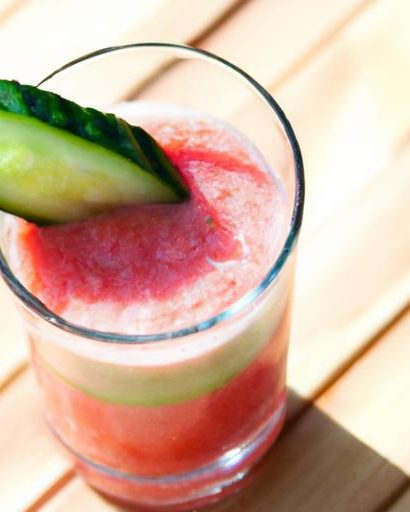 Refreshing Watermelon Cucumber Smoothie: A Hydrating Treat