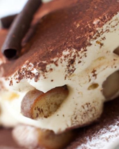 Decadent Olate Tiramisu: A Blissful Twist on Tradition