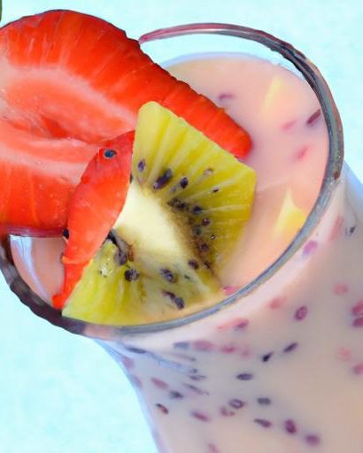Refreshing Strawberry Kiwi Smoothie: A Burst of Fresh Flavor