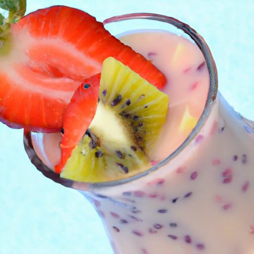 Refreshing Strawberry Kiwi Smoothie: A Burst of Fresh Flavor
