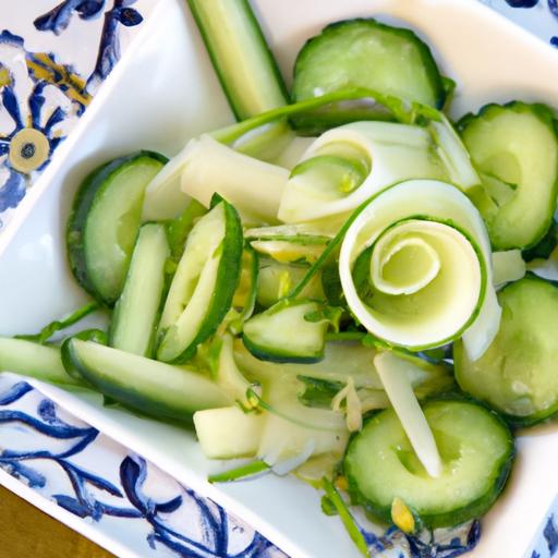Crunchy Craze: The Viral Cucumber Salad Everyone Loves