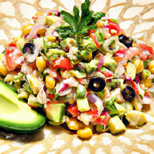 Zesty Mexican Salad: A Fresh Twist on ​Classic Flavors