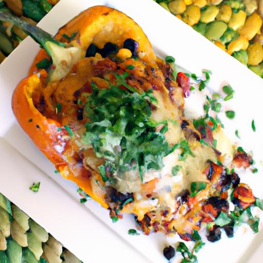 Vibrant Black Bean & Corn Stuffed Peppers: A‌ Flavorful Feast